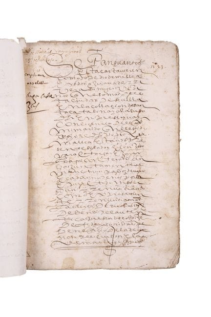 City of Seville, 1613.- Granting of a perpetual le