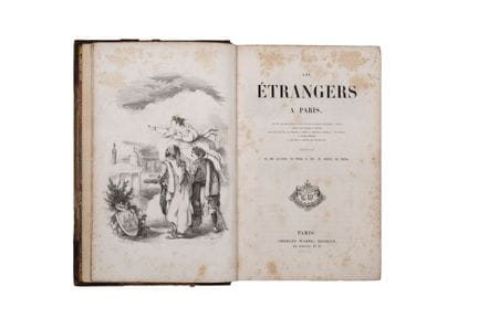 „LES ÉTRANGERS A PARÍS“. – Paris: Charles Warée, s