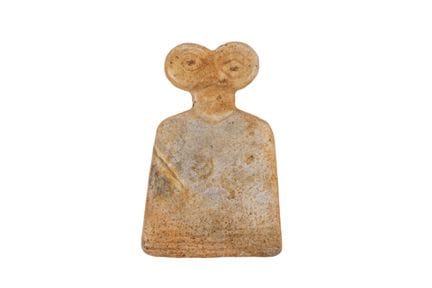 Limestone eye idol. Tel Brak, 3000 BC. Purchase do