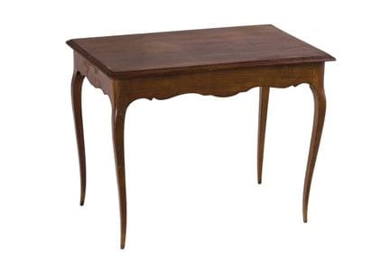 Louis Philippe style side table in carved wood. Ea