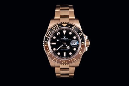 Men's ROLEX wristwatch, Oyster Perpetual Date GMT-