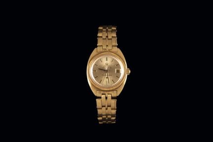 OMEGA Constellation Damenarmbanduhr aus 18 Karat G