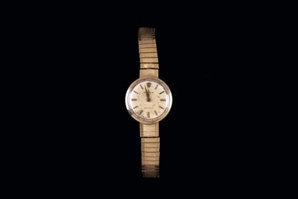 Damen-Armbanduhr der Marke ROLEX aus 9-karätigem G