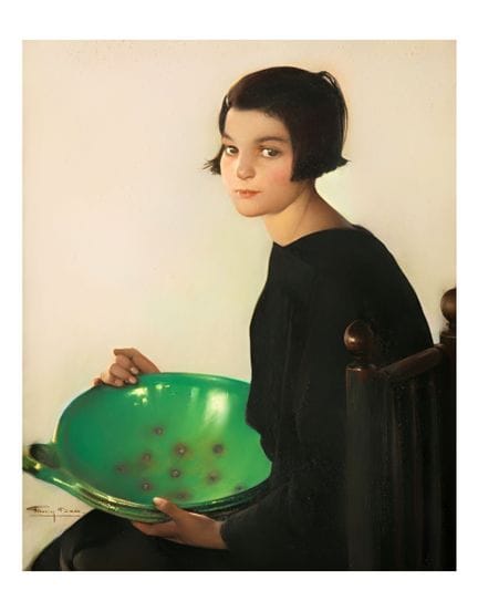 Firmin Baes (1874–1943), (After) - “Little Girl fr