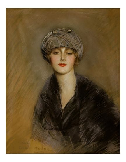 Paul César Helleu (1859-1927), (Según) - «Retrato 