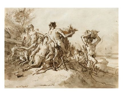 Giovanni Domenico Tiepolo (1727–1804), (After) — “