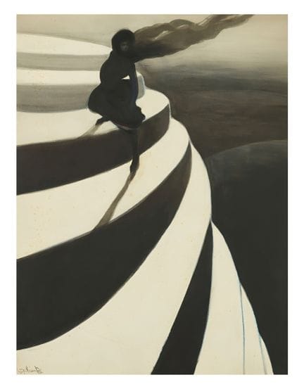 Léon Spilliaert (1881–1946), (After) - "Vertigo"  