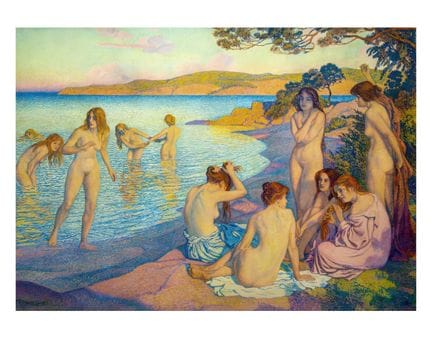 Théo Van Rysselberghe (1862-1926), (Según) - «La h