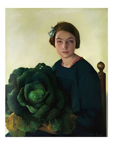 Firmin Baes (1874-1943), (D’après) - "La Jeune fil