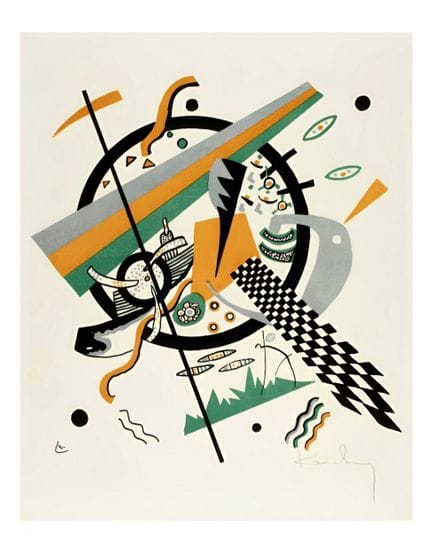 Vassily Kandinsky (1866–1944), (After) - "Small Wo