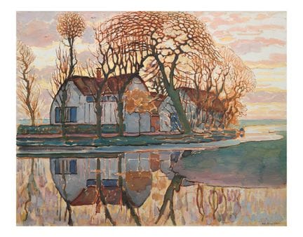 Piet Mondrian (1872–1944), (After) - “Farm near Du