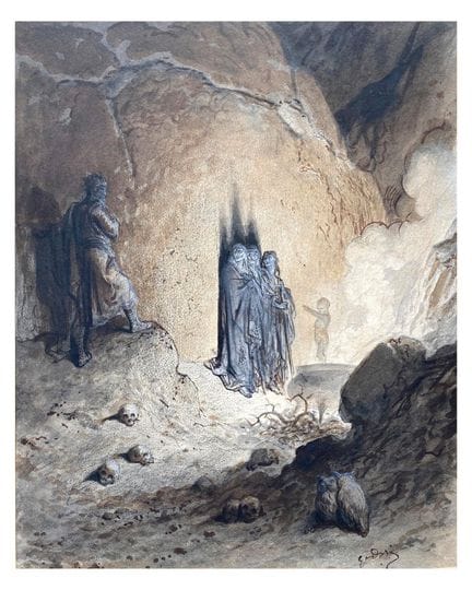 Gustave Doré (1832-1883), (D’après) - "Macbeth dan