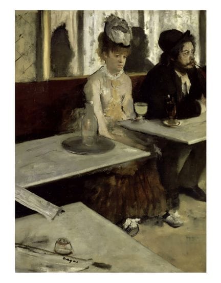 Edgar Degas (1834–1917), (After) - “Absinthe (In a