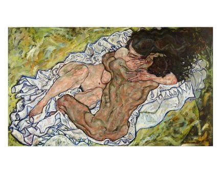 Egon Schiele (1890–1918),  (After) - “The Embrace 