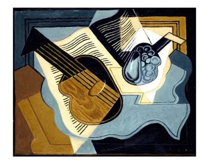 Juan Gris (1887-1927), (D’après) - "Guitare et com