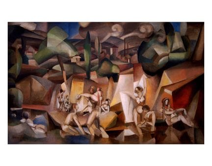 Albert Gleizes (1881–1953), (After) - "Les Baigneu