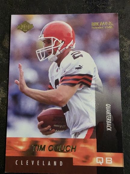 NFL FOOT US，收藏卡，克利夫兰·蒂姆·库奇