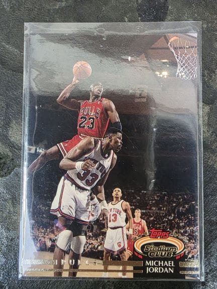 NBA, Michael JORDAN trading card by TOPPS, 1991–92