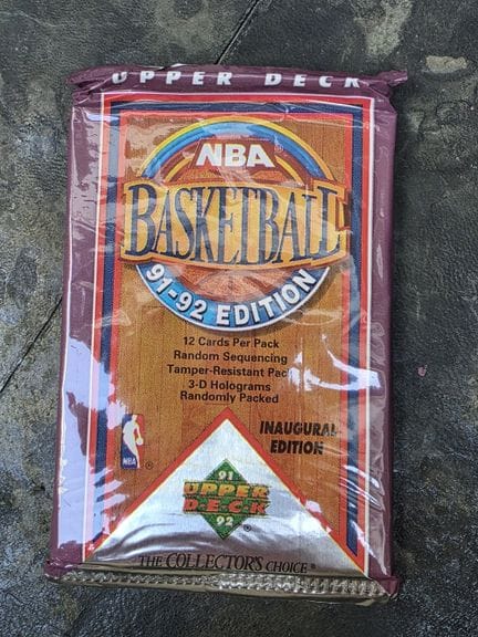 NBA, paquet de 12 cartes à collectionner par UPPER