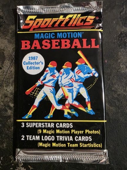 BASEBALL, paquet de 5 cartes à collectionner  par 