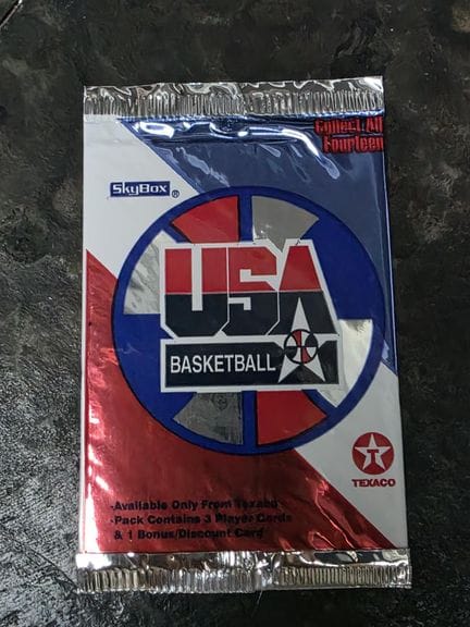 NBA, paquet de 4 cartes à collectionner par SKYBOX