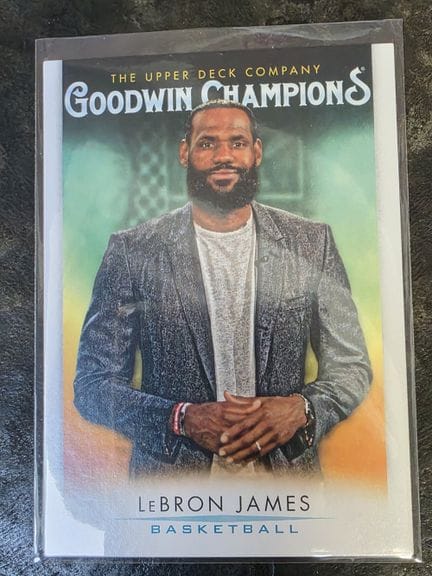 NBA,  LEBRON JAMES, carte à collectionner par UPPE