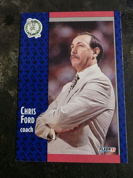 NBA, FLEER trading card, 1991, Chris FORD, No. 10