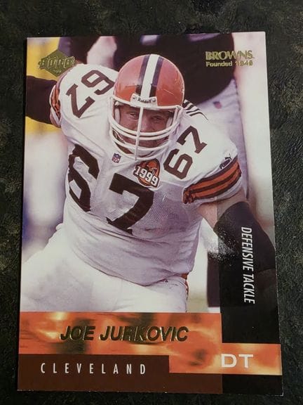 NFL FOOT US, Collectible Card, Cleveland Joe JURKO