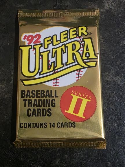 BASEBALL, pack of 14 trading cards, Series 2, by F