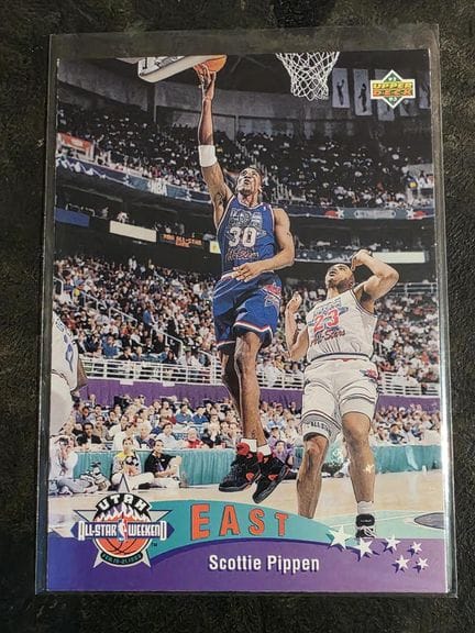 NBA, Scottie PIPPEN, carte à collectionner par  UP