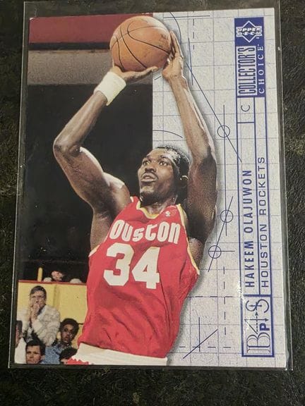 NBA, HAKEEM OLAJUWON, 1994 Upper Deck trading card