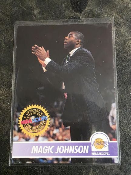 NBA, MAGIC JOHNSON, 1994 SKYBOX trading card