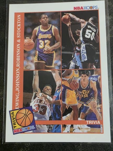 NBA，魔术师约翰逊，SKYBOX 1993年收藏卡