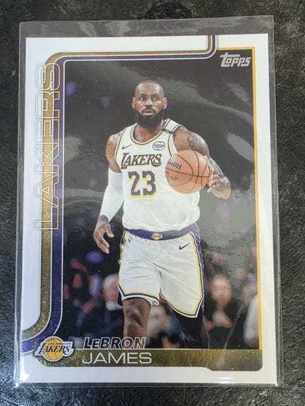 NBA,  LEBRON JAMES, carte à collectionner par PANI
