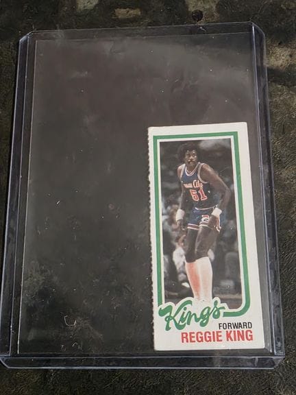 BASKETBALL, 1980 TOPPS Mini Trading Card, Reggie K
