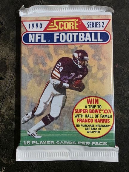 NFL FOOT US, paquet de 16 cartes à collectionner, 