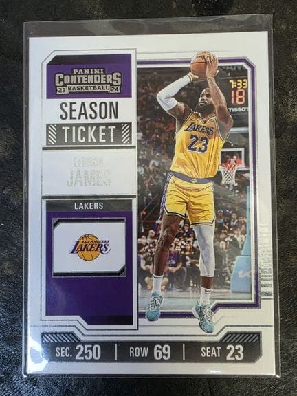 NBA，勒布朗·詹姆斯，PANINI 2023/24 收藏卡