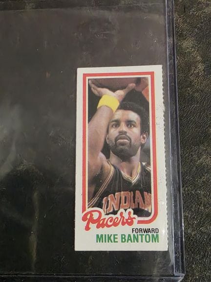 BASKET BALL, mini carte à collectionner par TOPPS 