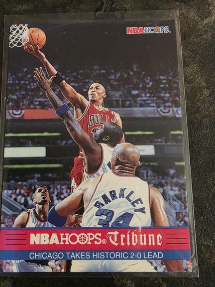 NBA, Scottie PIPPEN, carte à collectionner par  SK