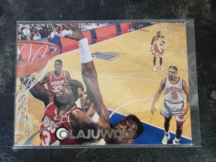 NBA，哈基姆·奥拉朱旺，TOPPS 1993/94年收藏卡