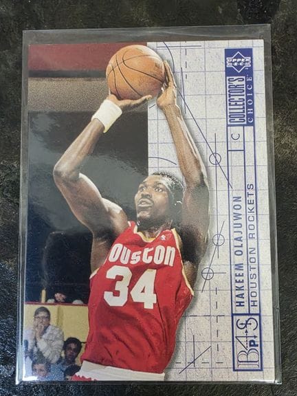 NBA, HAKEEM OLAJUWON, carte à collectionner par UP