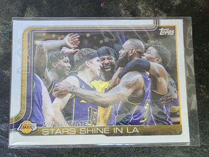 NBA,  LEBRON JAMES, carte à collectionner par TOPP
