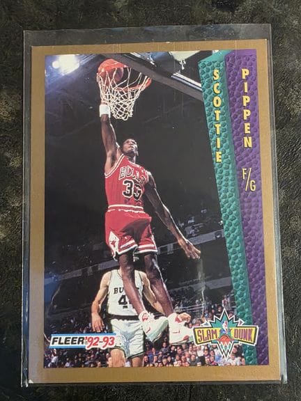 NBA, Scottie PIPPEN, FLEER 1992/93 trading card