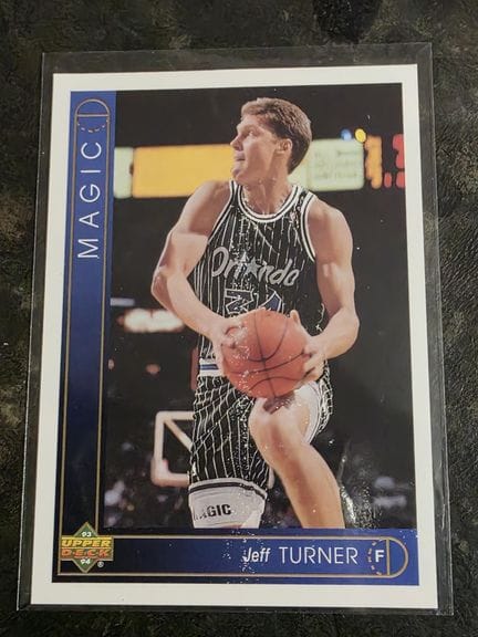 NBA, Jeff TURNER, carte à collectionner par UPPER 