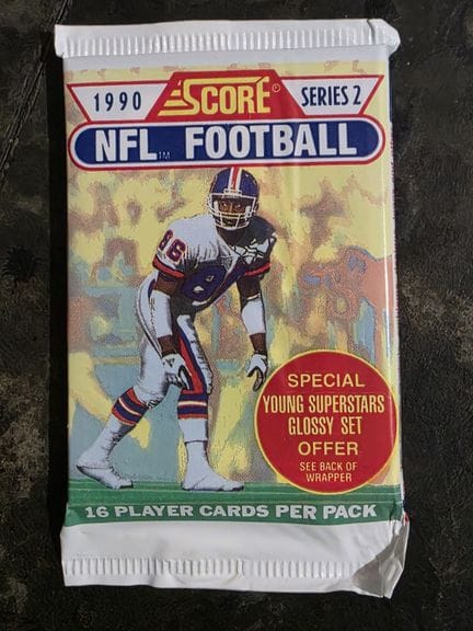 NFL FOOT US, paquet de 16 cartes à collectionner, 