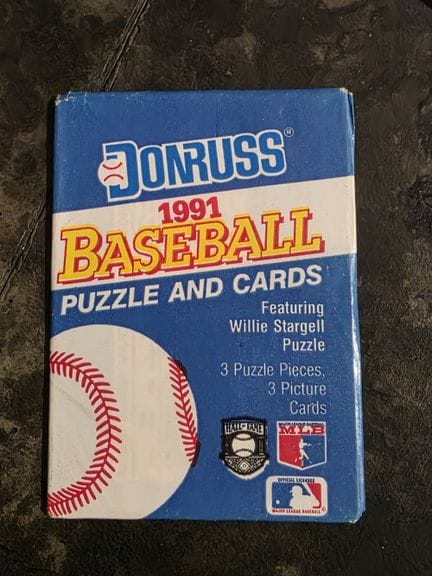 BASEBALL, paquet de 3 cartes à collectionner + 3 p