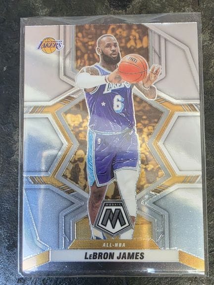 NBA, LEBRON JAMES, PANINI 2021/22 trading card