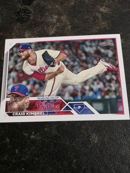 BASEBALL, carte à collectionner Craig KIMBREL, Phi