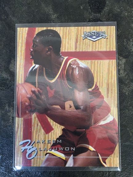 NBA, HAKEEM OLAJUWON, trading card by CLASSIC GAME