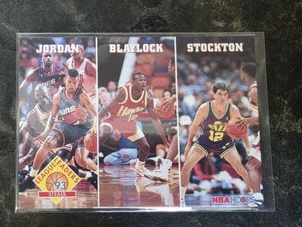 NBA, Michael JORDAN trading card by HOOPS, 1993
